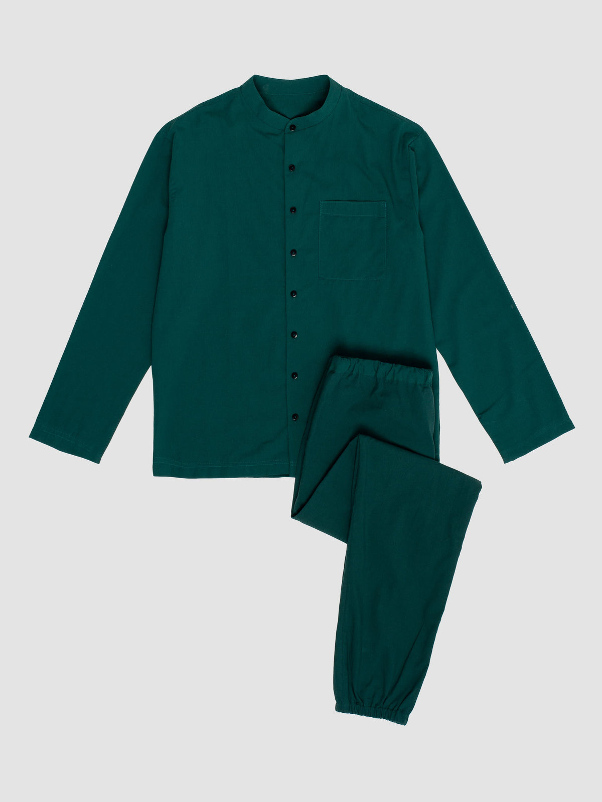 Men's pajama made of boiled cotton Smaragd