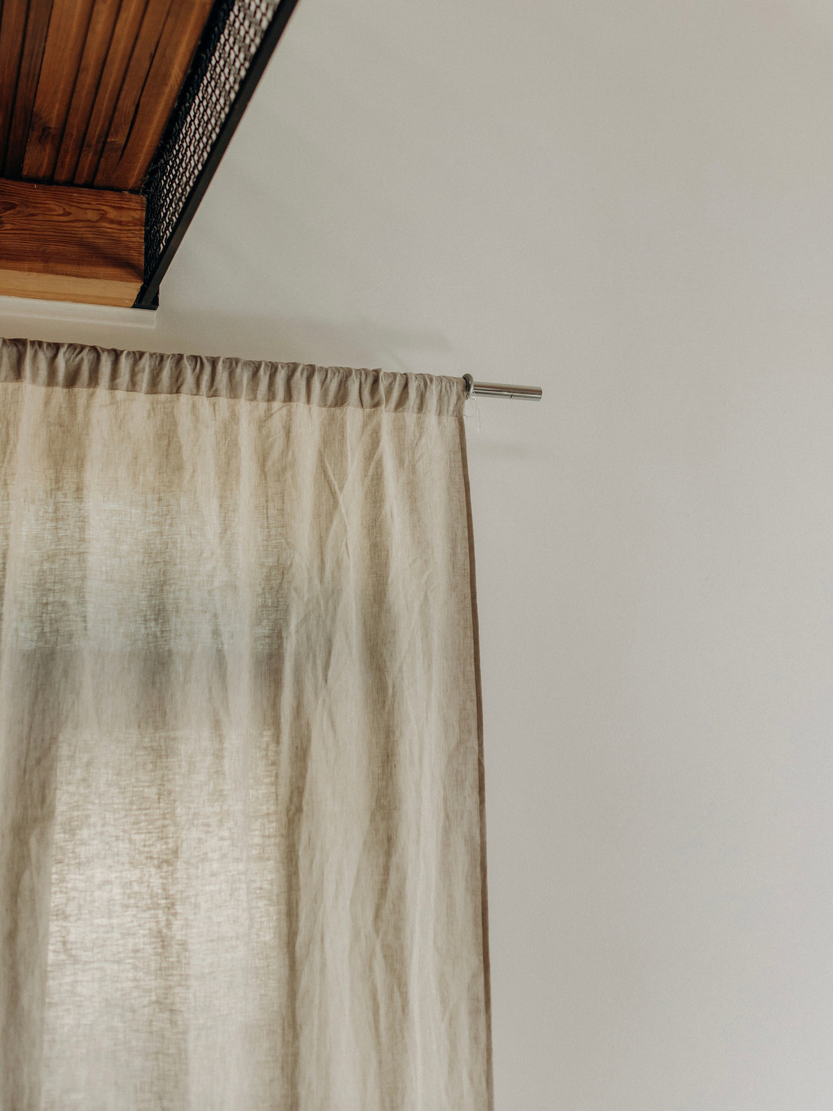 Curtain made of boiled linen Leglo Ivory