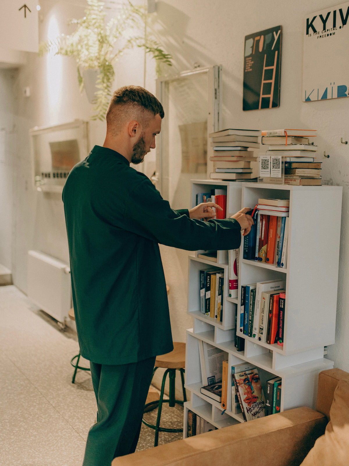 Men's pajama made of boiled cotton Smaragd