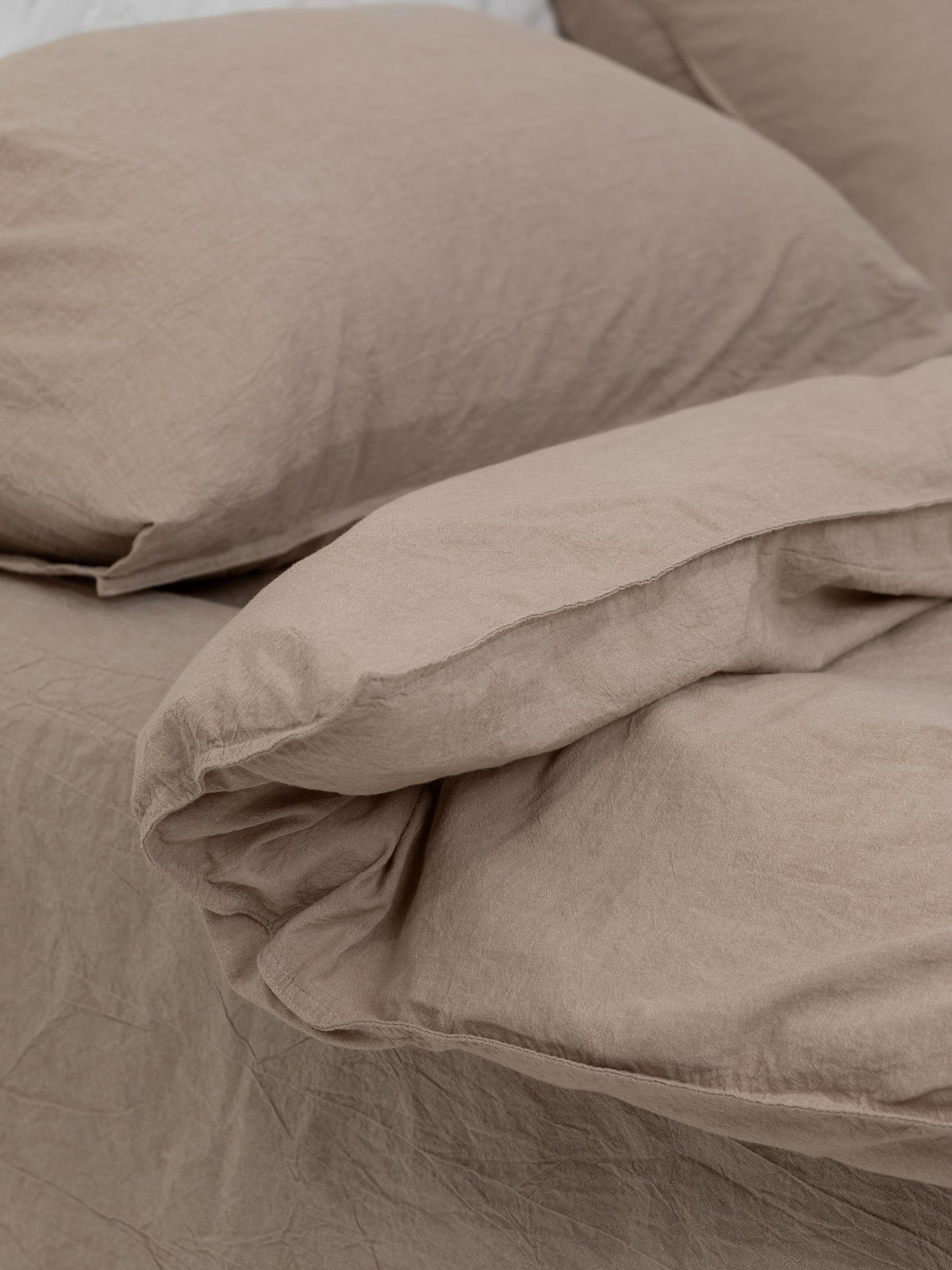 Leglo Almond boiled cotton bedding set