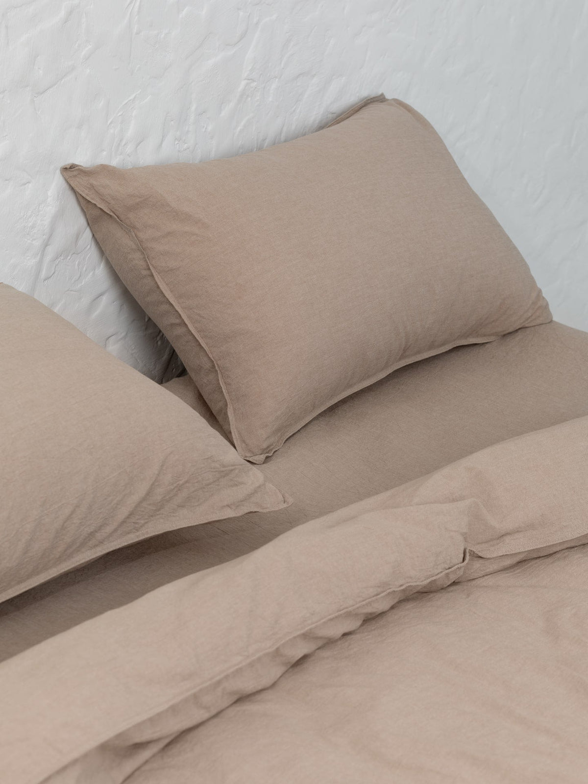 Leglo Almond boiled cotton bedding set