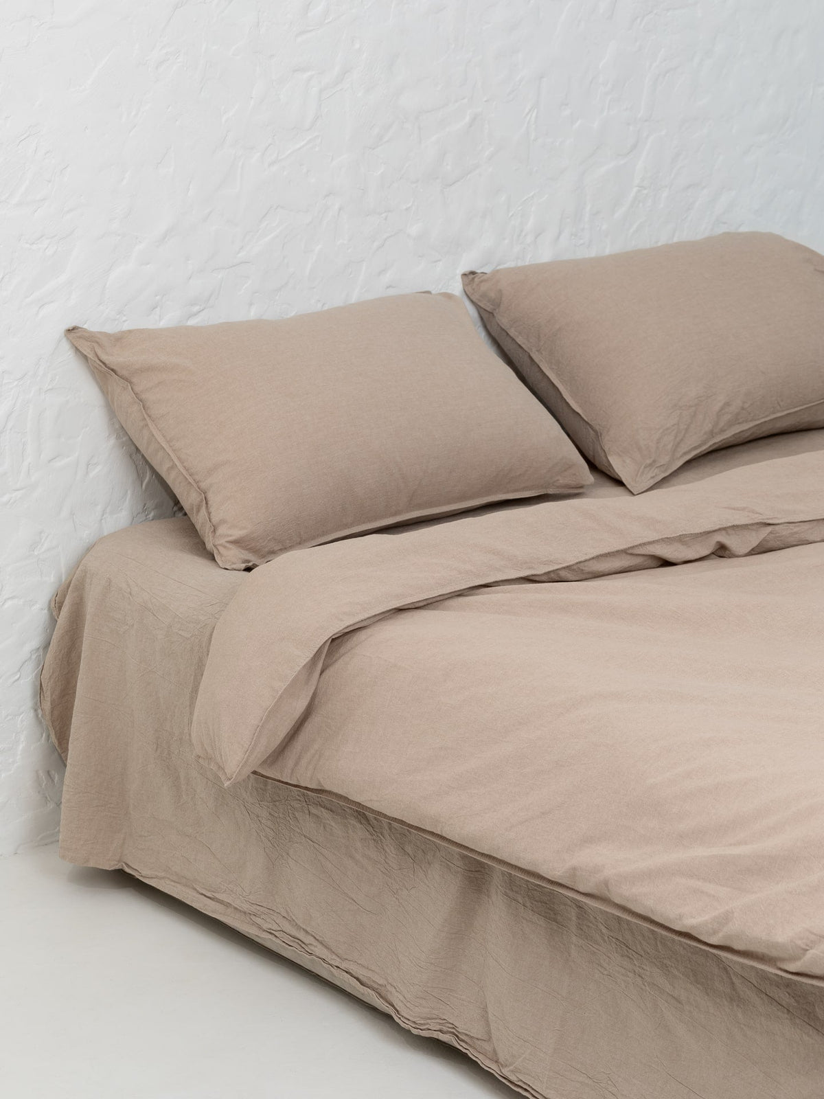 Leglo Almond boiled cotton bedding set