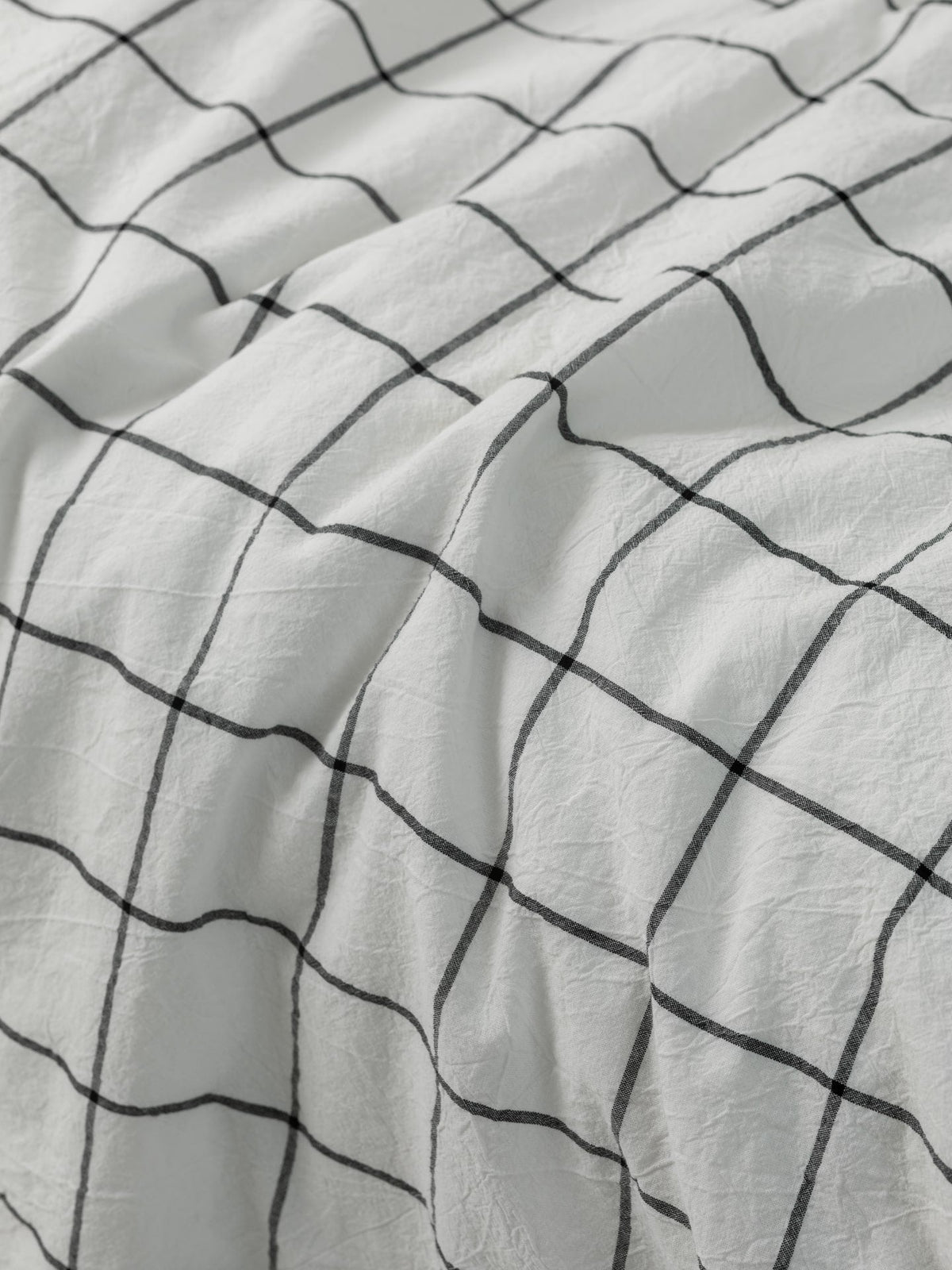 Bedding set made of boiled cotton Leglo Grid