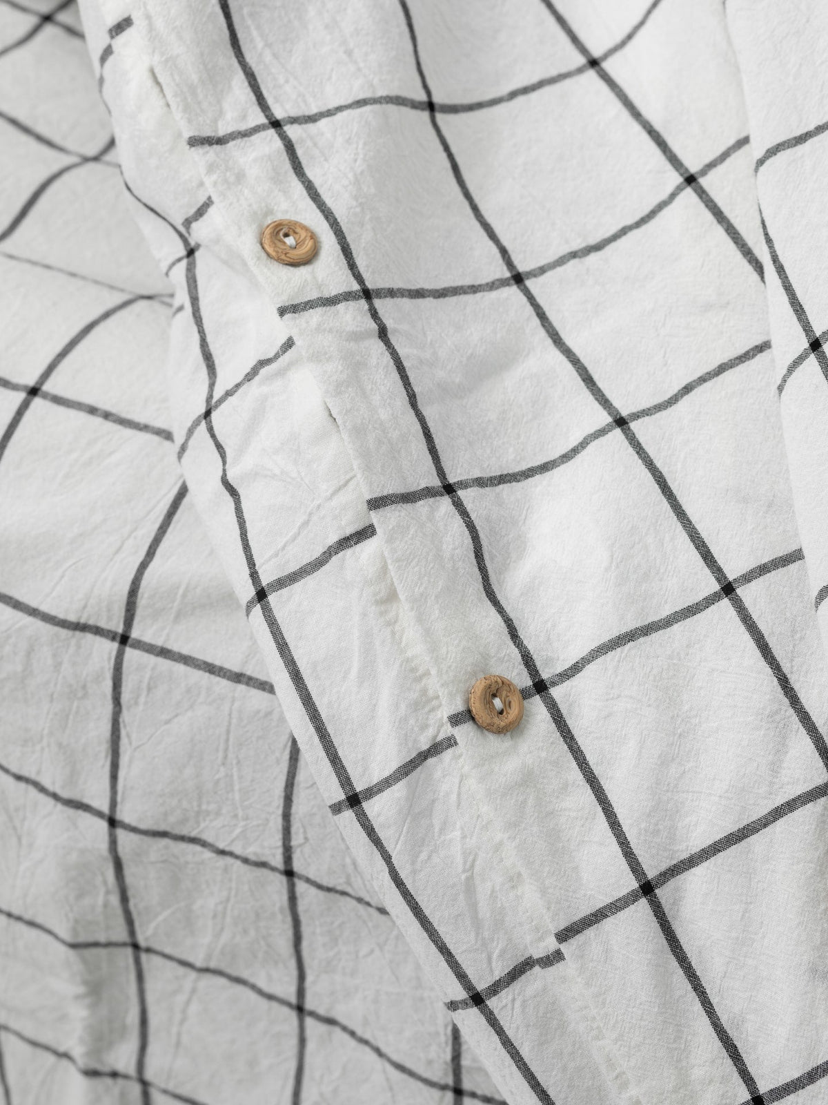 Bedding set made of boiled cotton Leglo Grid