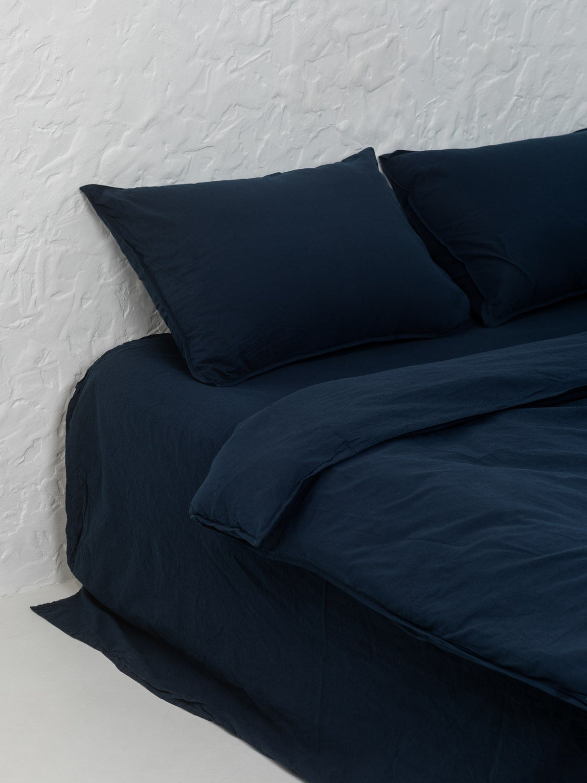 Bedding set made of boiled cotton Leglo Navy