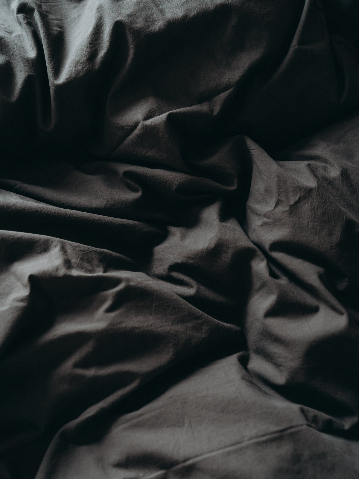 Duvet cover made of boiled cotton Leglo Black