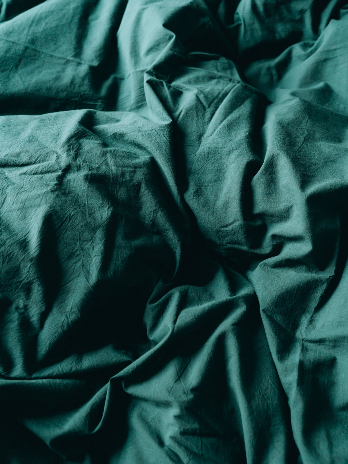 Duvet cover made of boiled cotton Leglo Smaragd