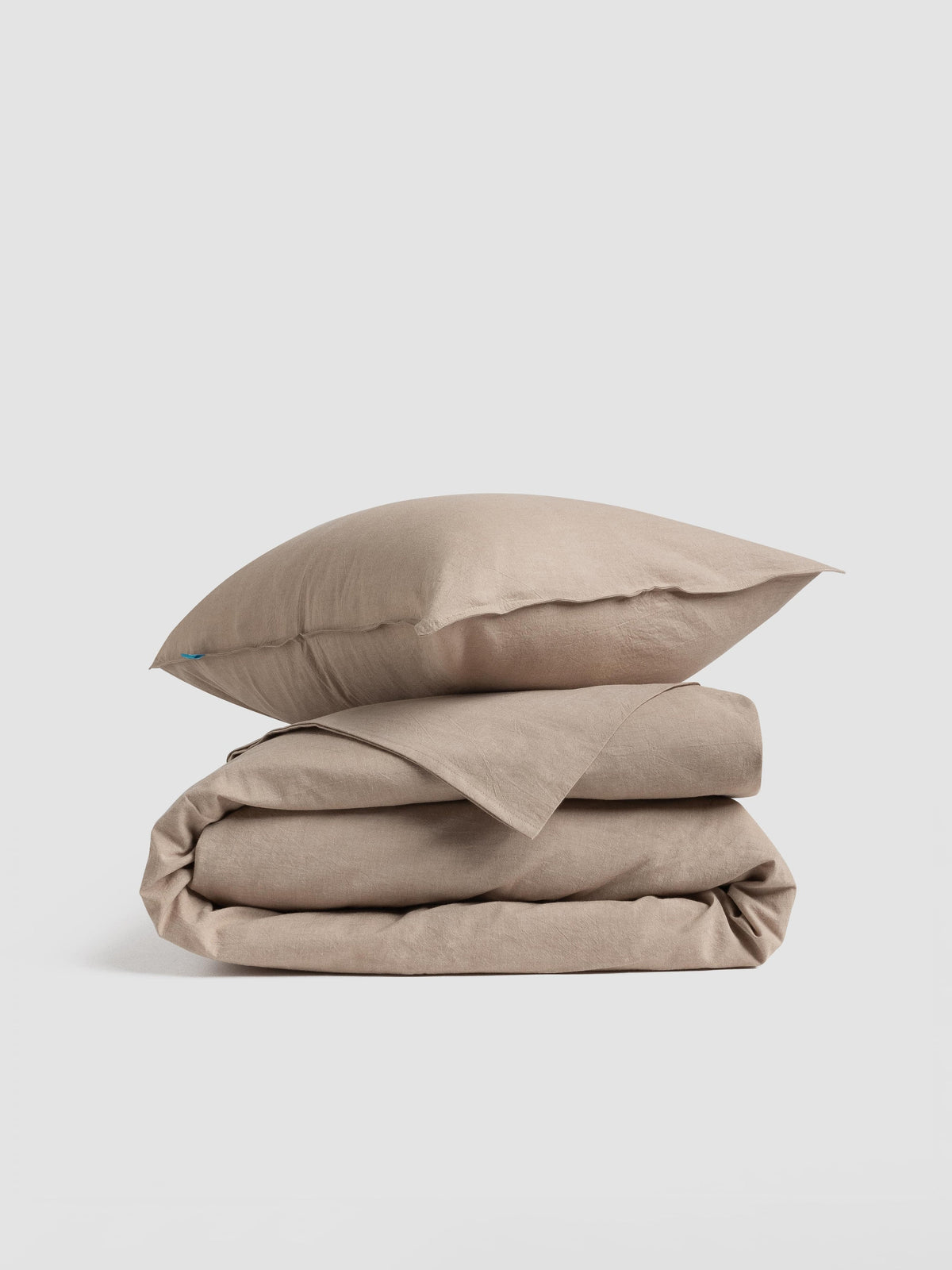 Leglo Almond boiled cotton bedding set