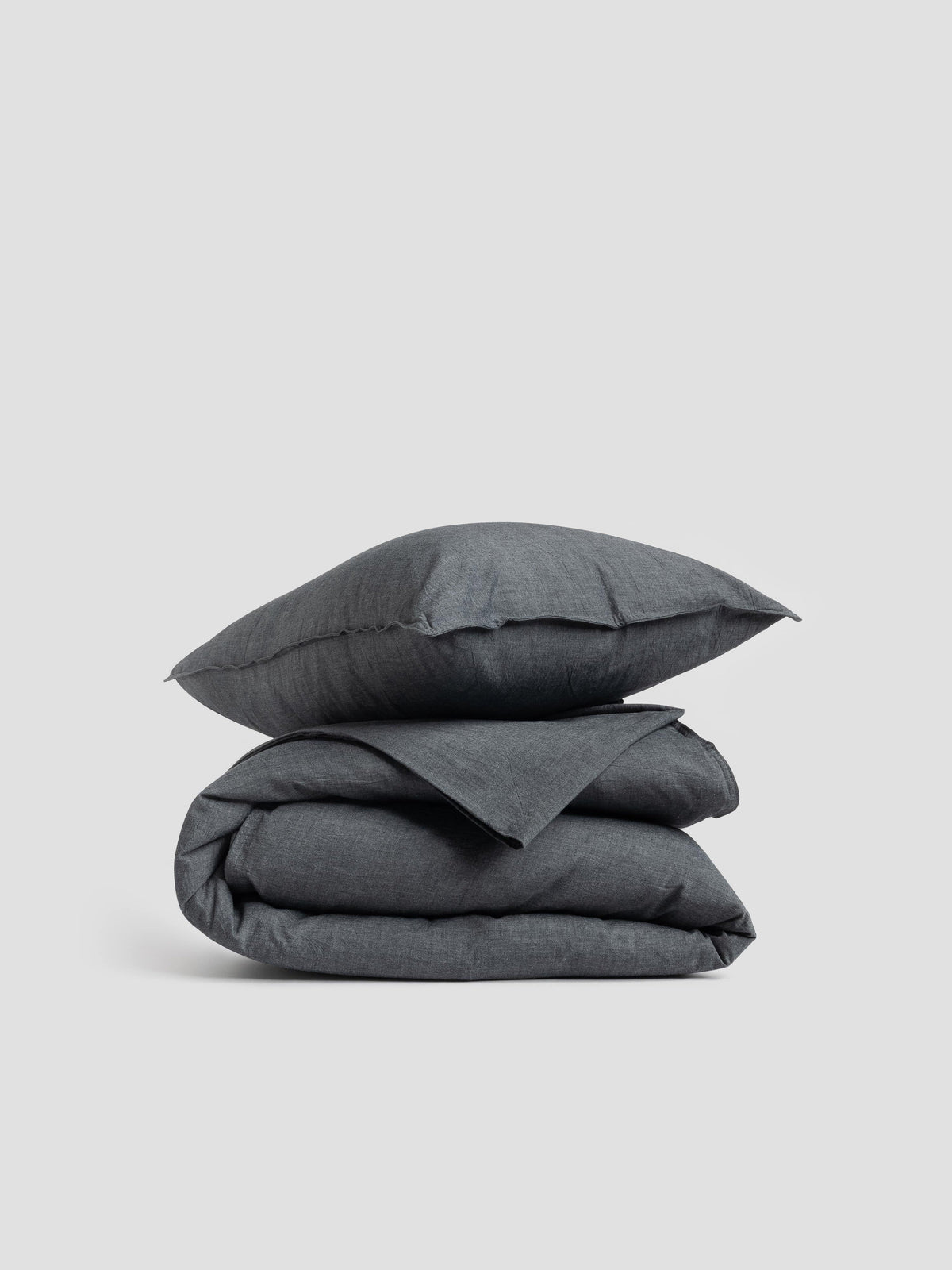 Bedding set made of boiled cotton Leglo Silver