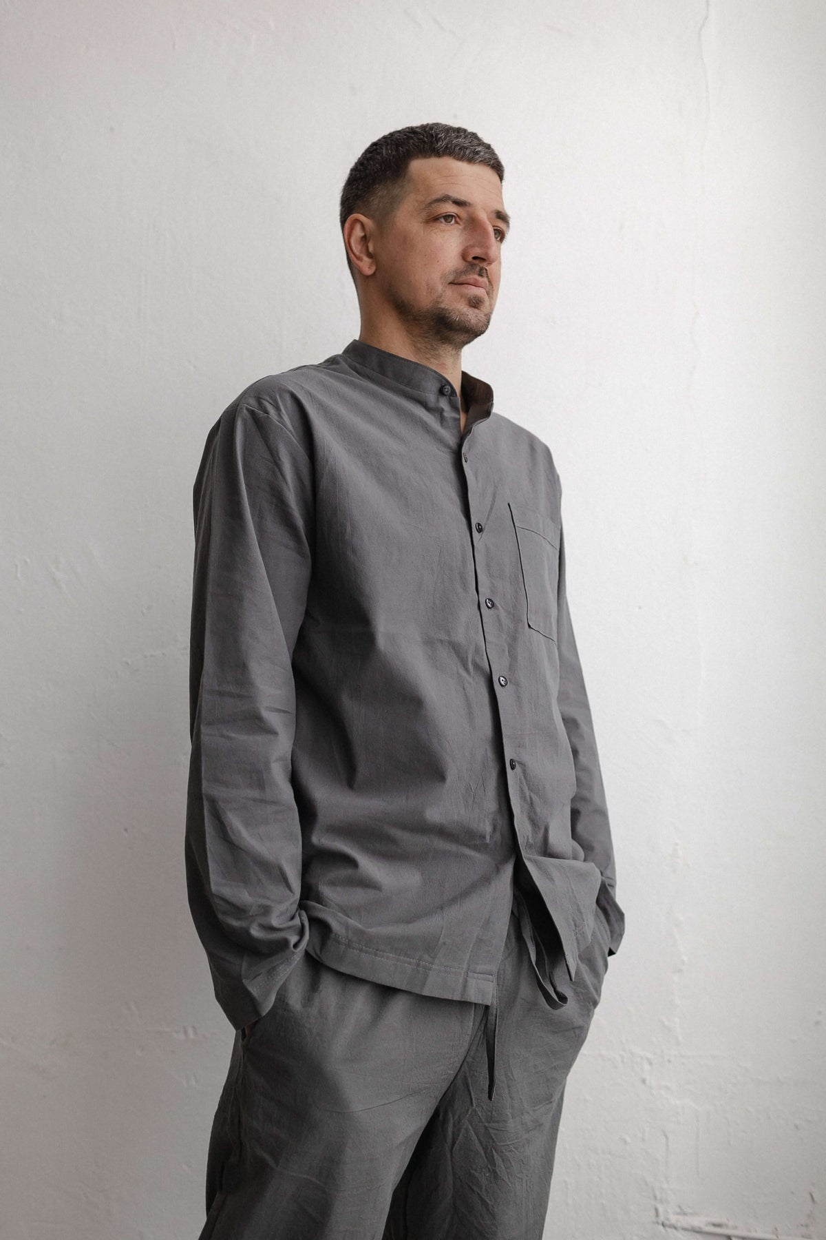 Conjunto de pijama para hombre – pizarra