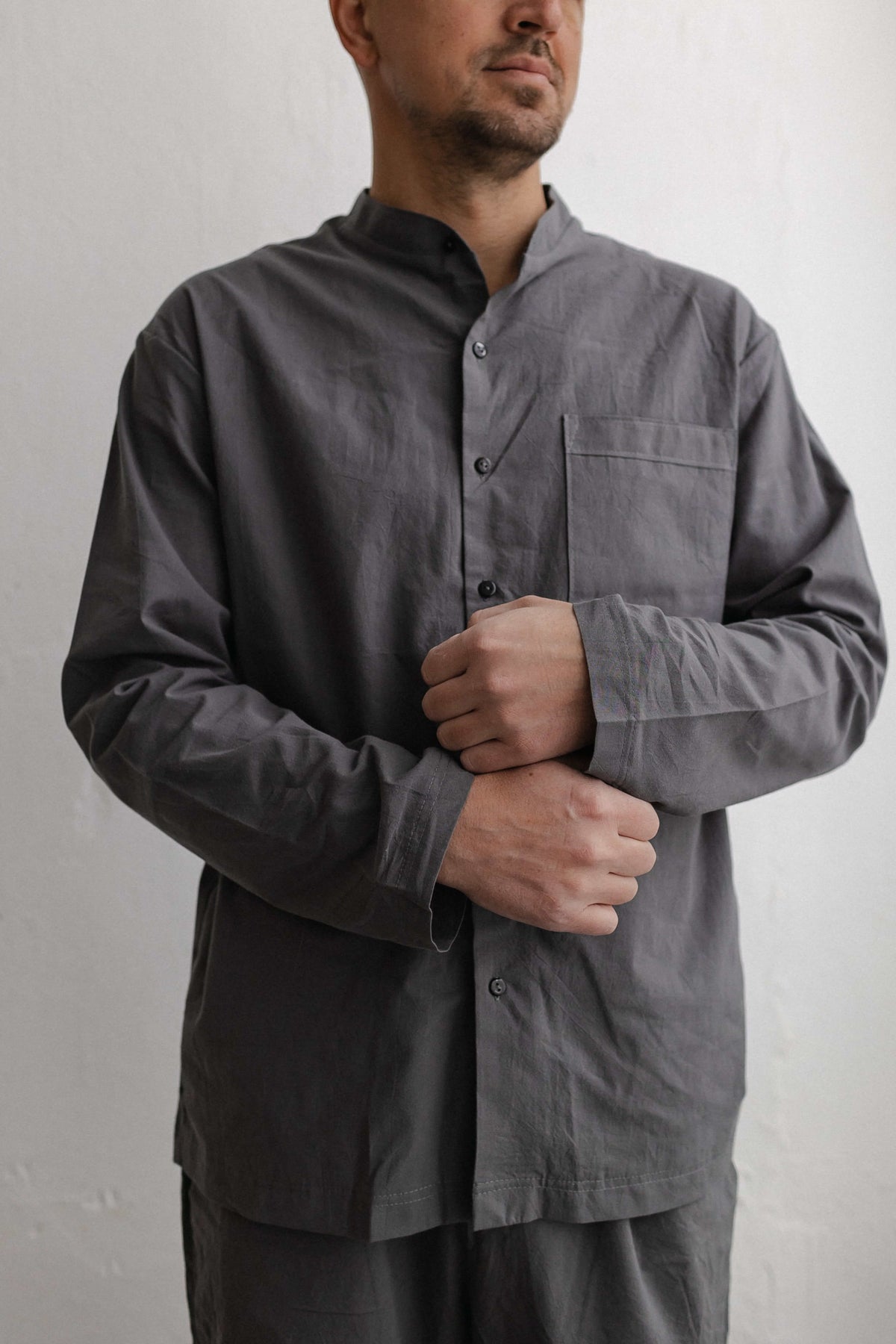Conjunto de pijama para hombre – pizarra